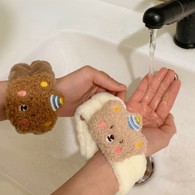 1 paar Cartoon Bär Gesicht Was – Home Textiles Face Towel Bewertung und Preis